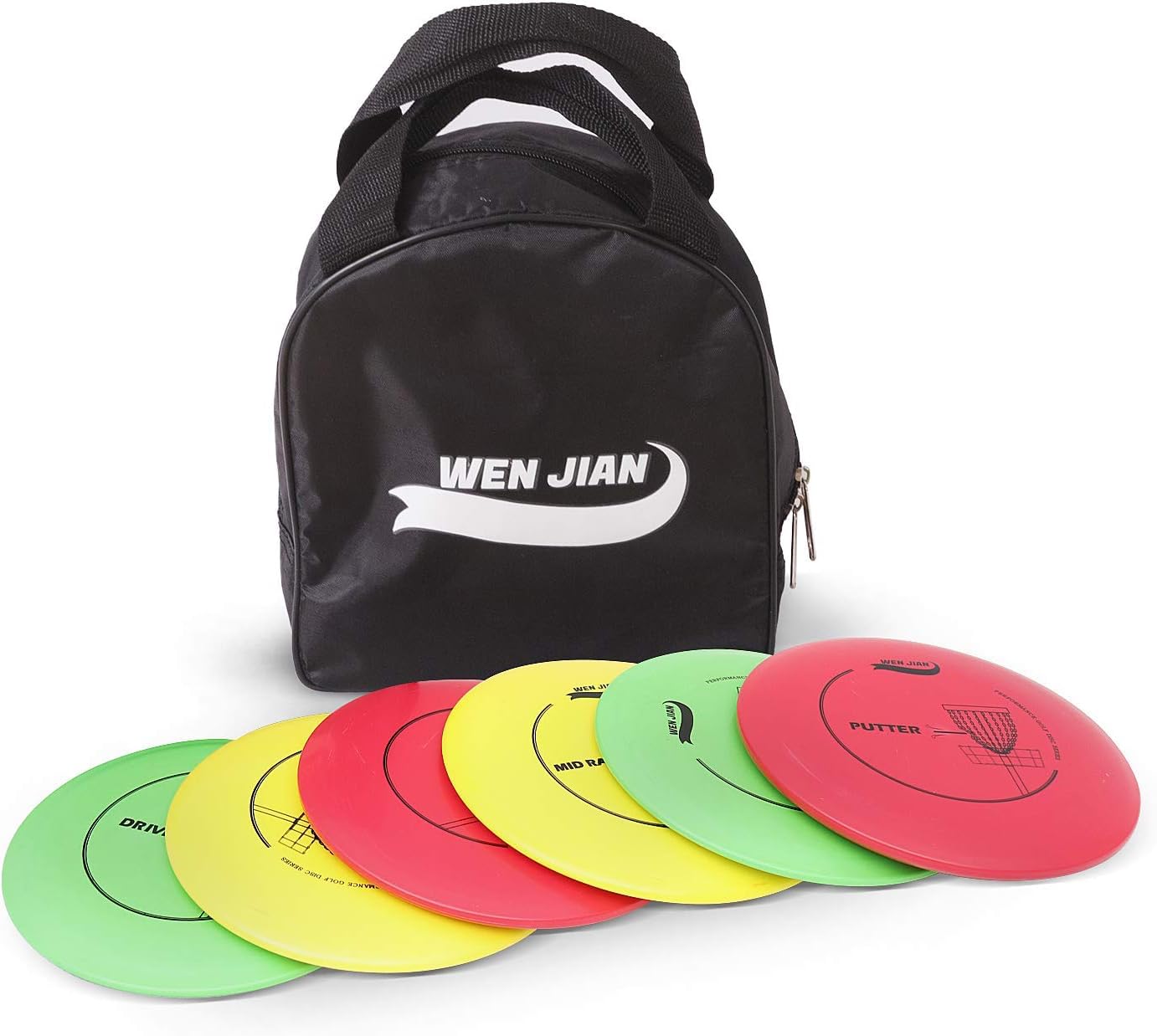 WEN JIAN Disc Golf Set, Disc Golf Starter Set