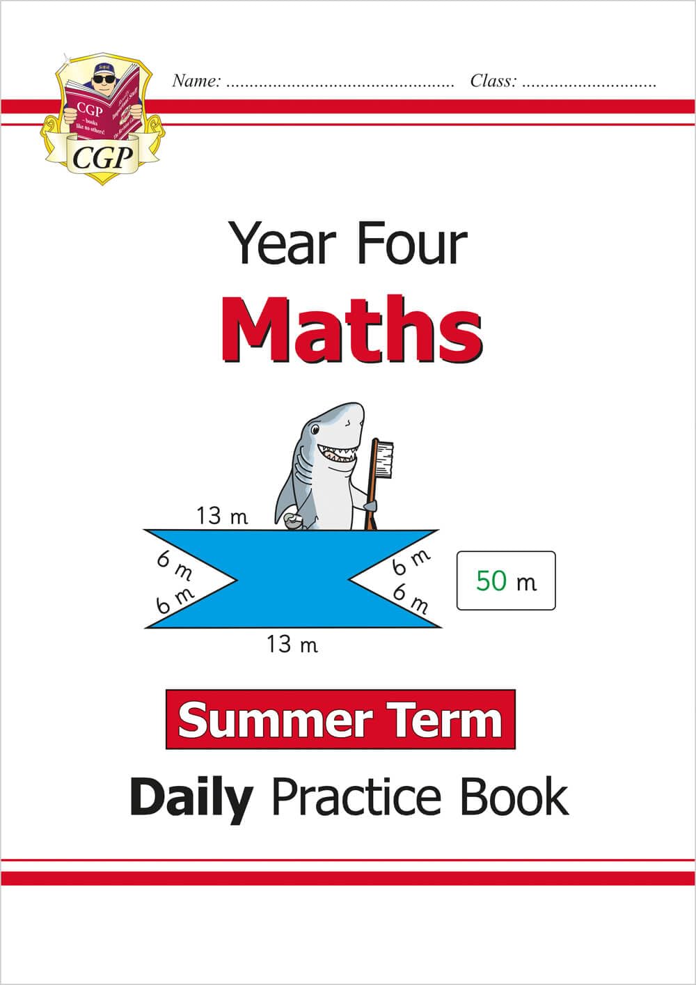 KS2 Maths Year 4 Daily Practice Book: Summer Term by CGP Books (Paperback Book)