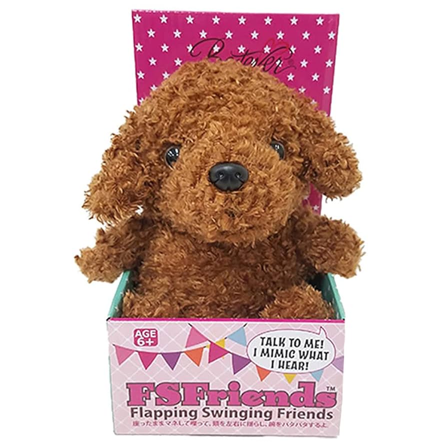 テディベア　トイプードル　ぬいぐるみ 世界でたった一体のトイプードル首が可動します テディベア