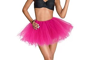 Women's Adult Tutu Skirts: Plus Size Tulle Ballet Skirts for Halloween Costume