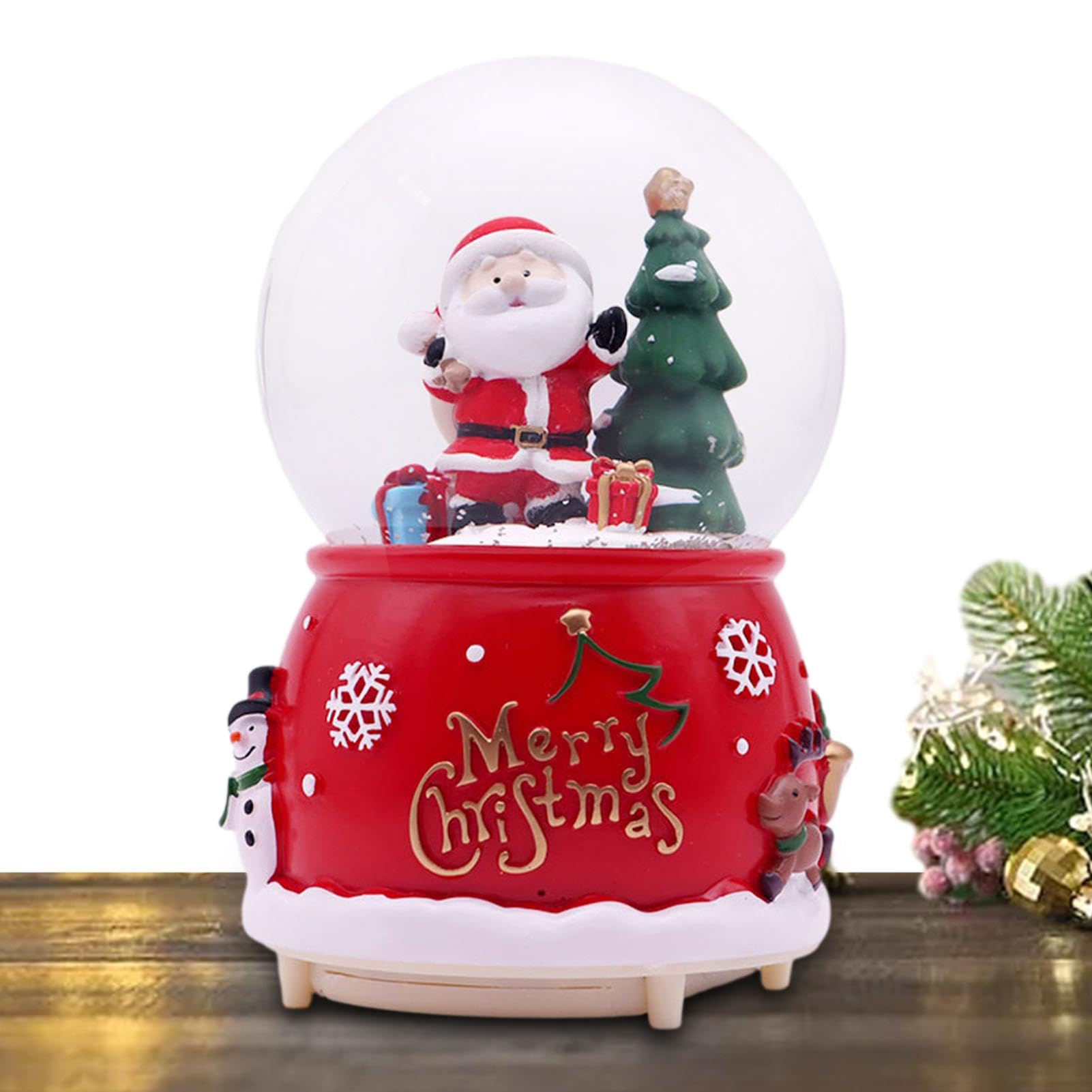 Amazon.co.jp: クリスマススノードームミュージカル、音楽付き