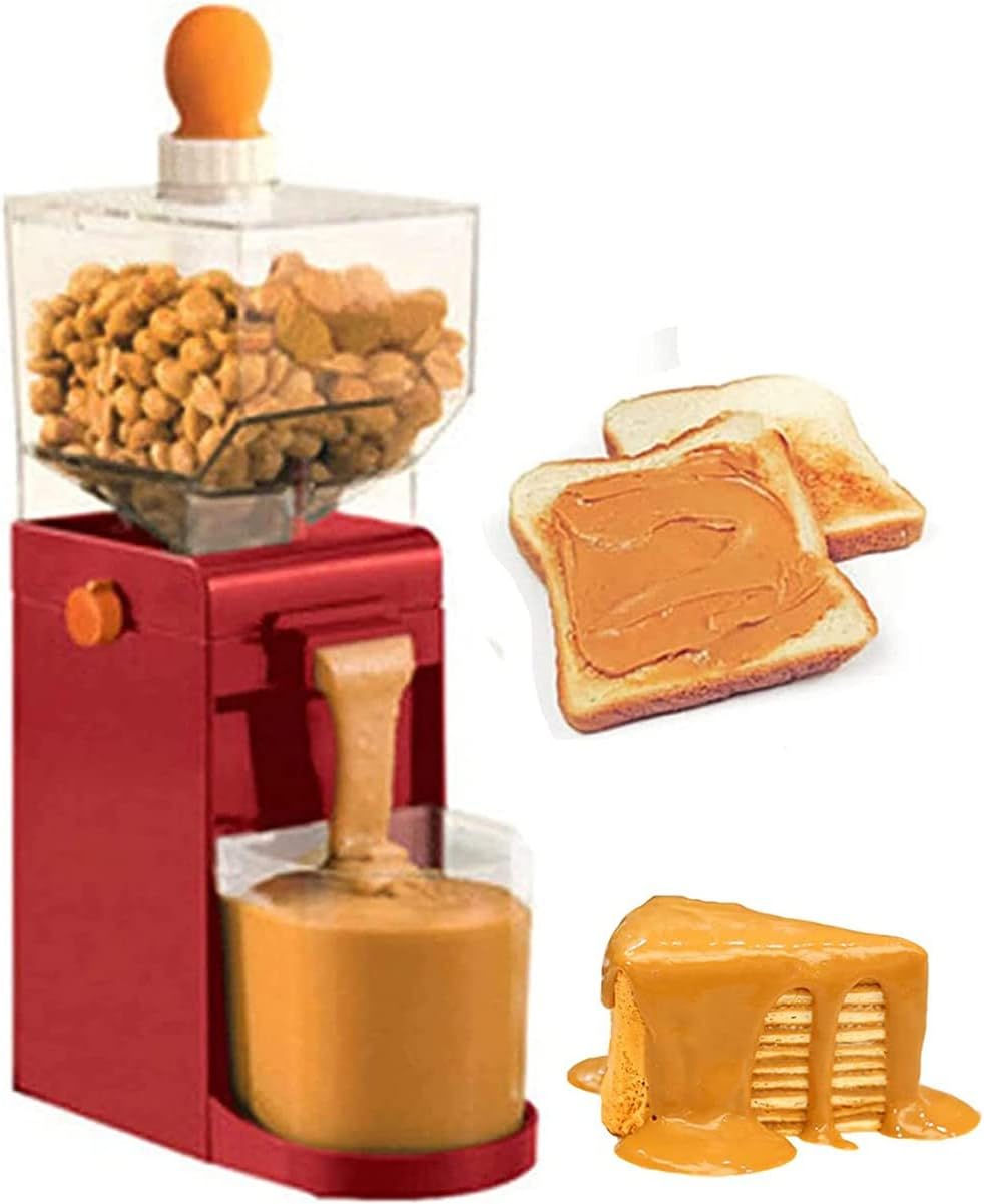 ARJERS 110v220v Home Peanut Butter, Mini Peanut Butter Machine, Home Electric