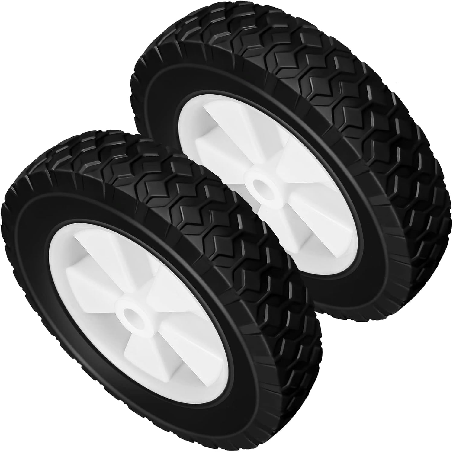 [2 Pack] 8 Inch Wheels Replacement for Oregon 72108, Radio