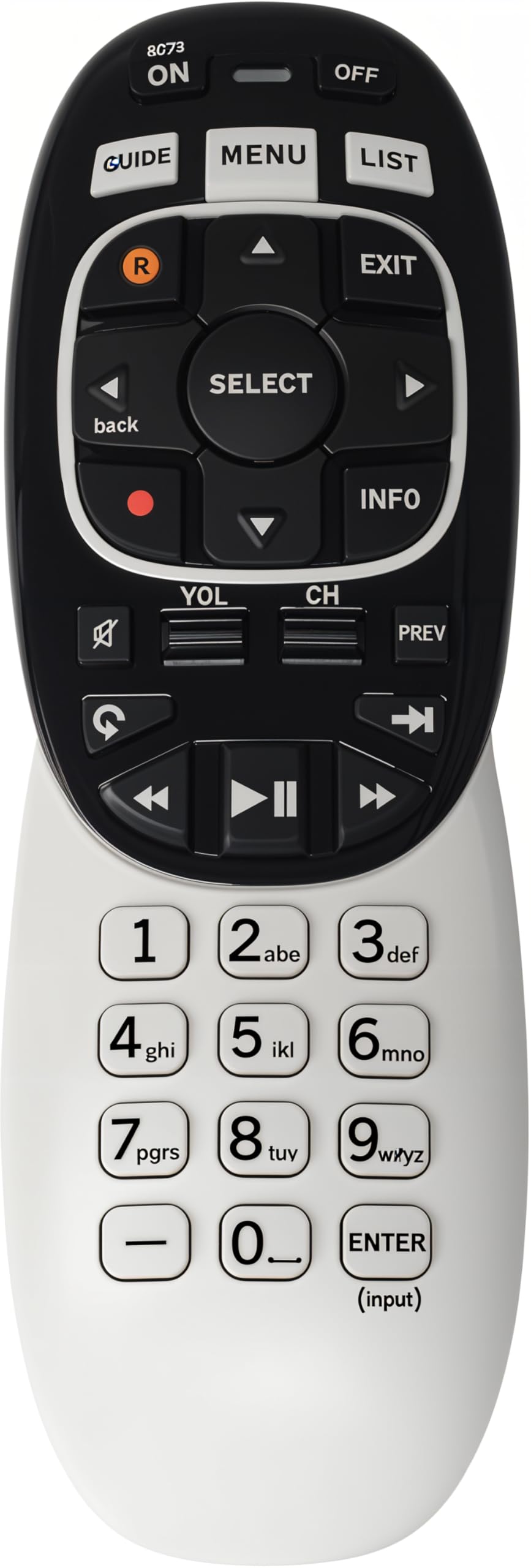 RC73 Remote Control Replaces RC71 RC72 for Directv AT&T Satellite Cable TV DTV HR34 44 54 Genie DVRs Compatible