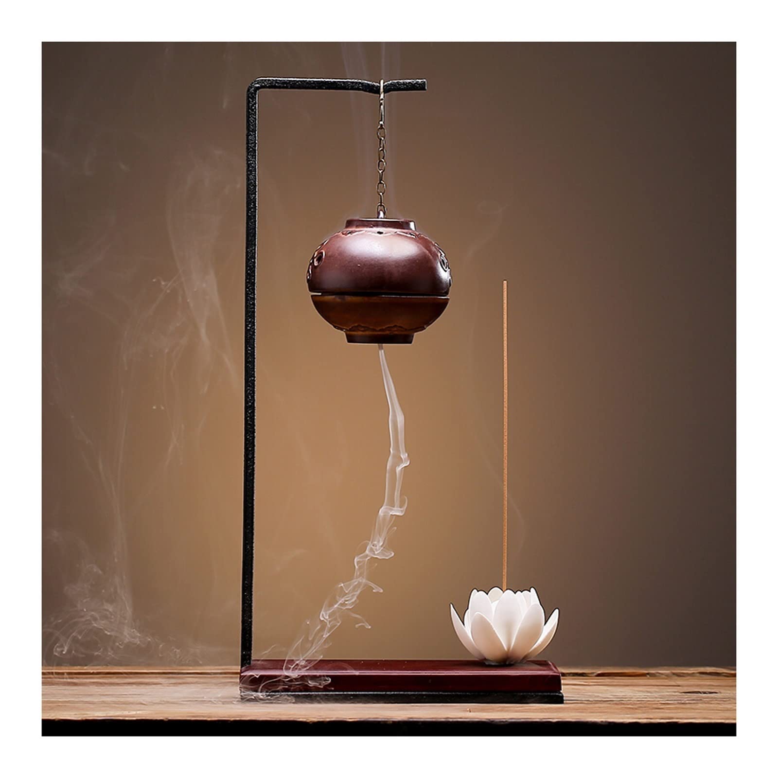 Incense Burner Cone Incense Reflux Burner Stand Household Aromatherapy Holder Waterfall Incense Burne