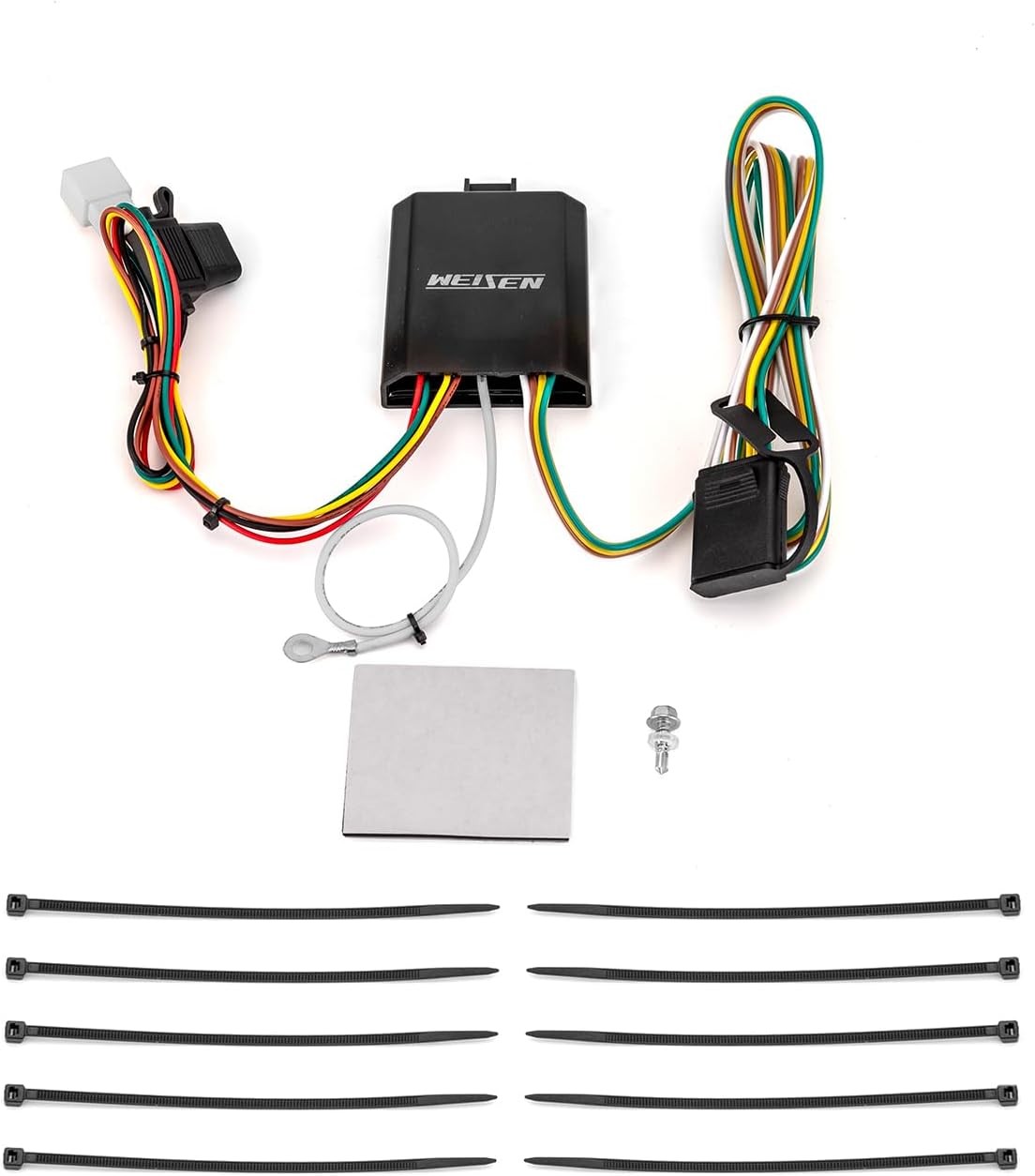 WeiSen Trailer Wiring Harness Kit, Vehicle-Side Towing Hitch Wiring Harness with Plug & Play Connector Compatible with Toyota Sienna 2021-2026