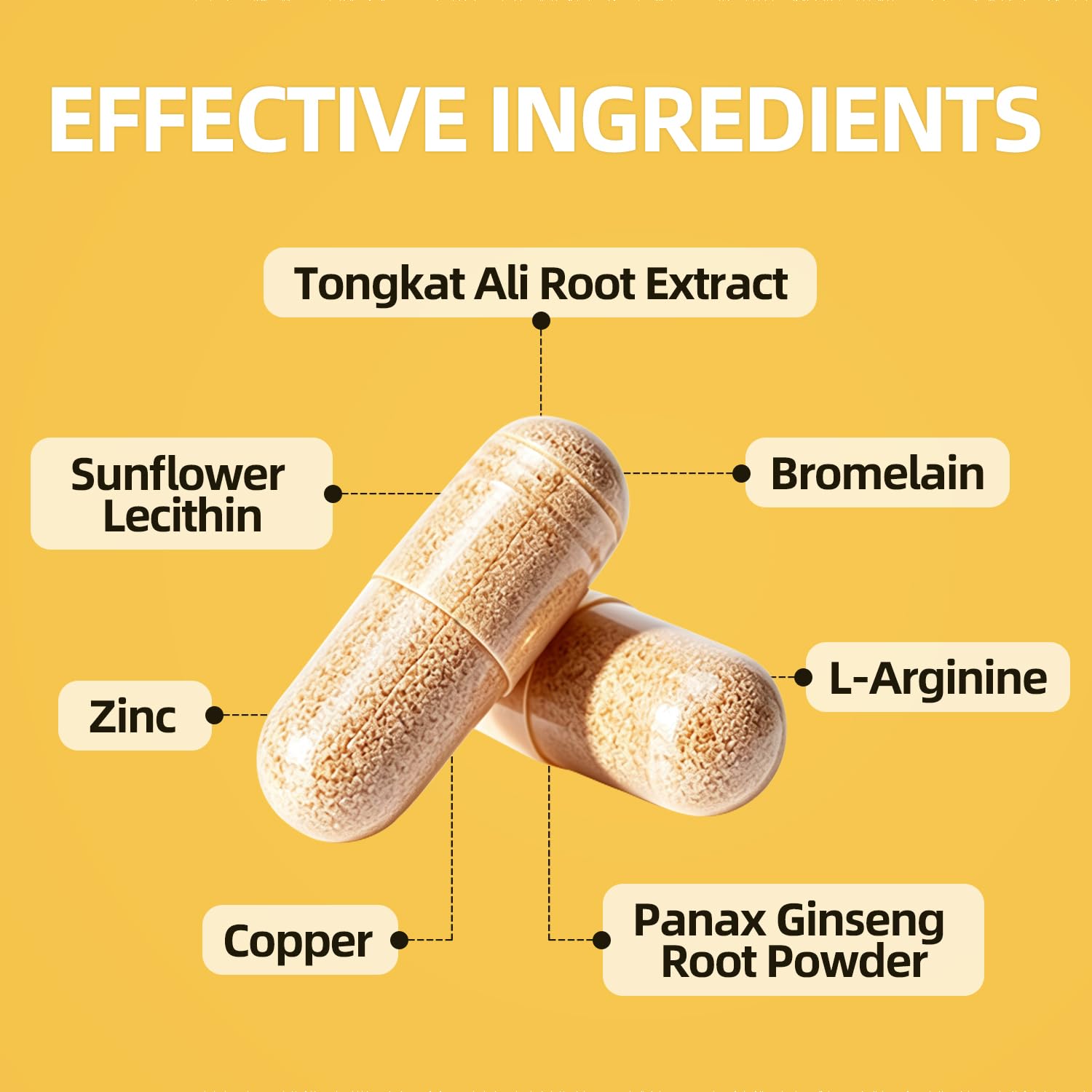 Semen Volume Booster, Semen & Sperm Load Significantly Boost, Men’s Fertility Health Supplement, Help You Increase Load Volume — Amazon image 5