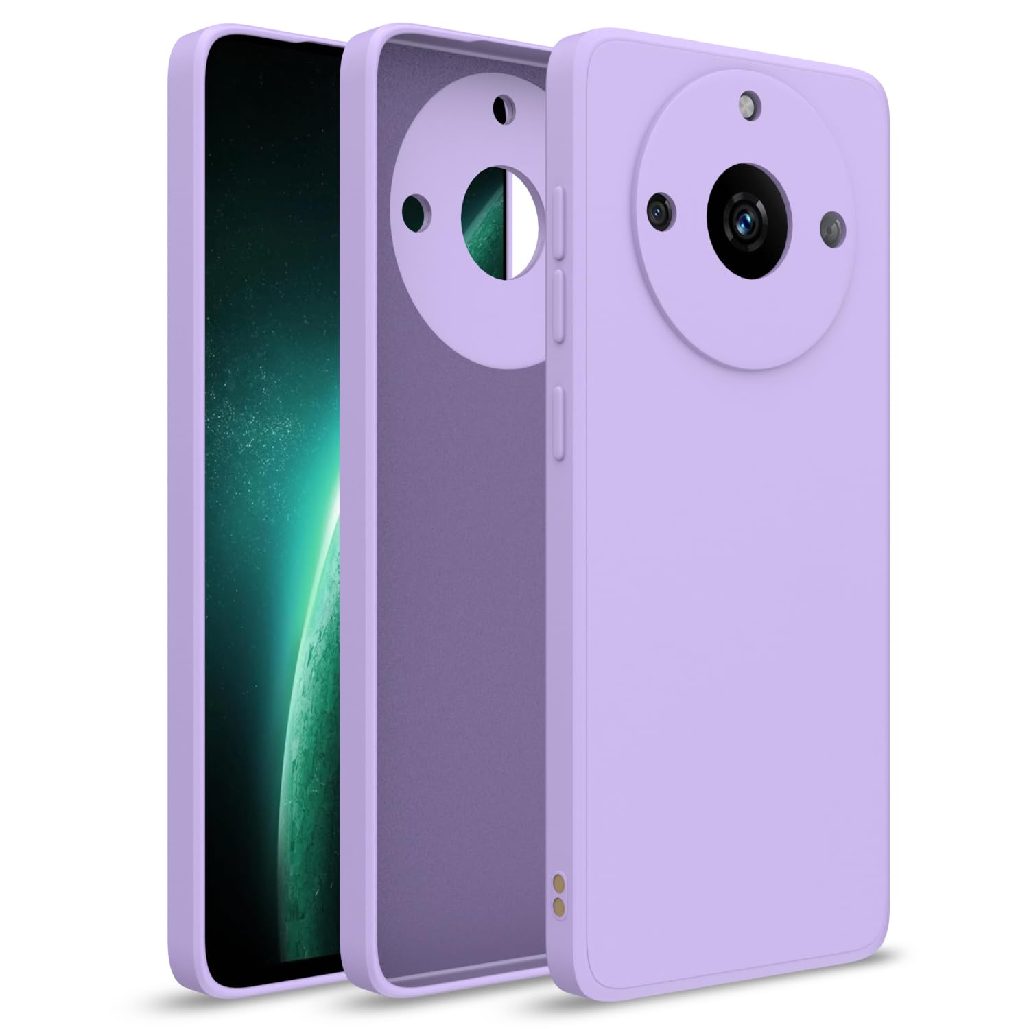 Pikkme Realme Narzo 60 5G Back Cover Camera Protection Shockproof Soft Matte Silicone Back Case for Realme Narzo 60 5G (Purple) (B0CVVXVZY3) Amazon Price History, Amazon Price Tracker