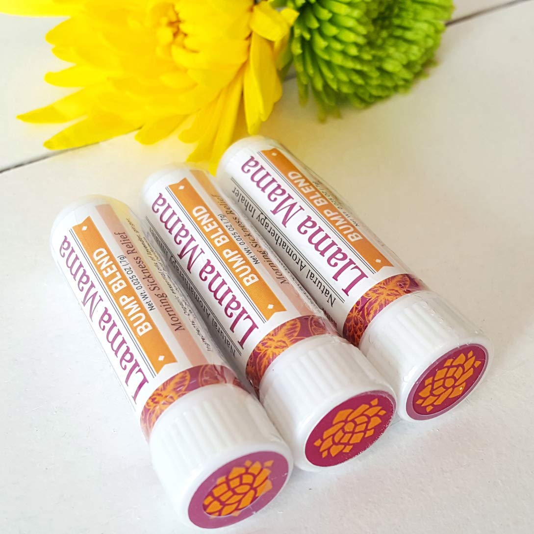 Bump Blend | Morning Sickness Relief | Natural Aromatherapy Inhaler | Non Medicated Organic Essential Oil Personal Diffuser