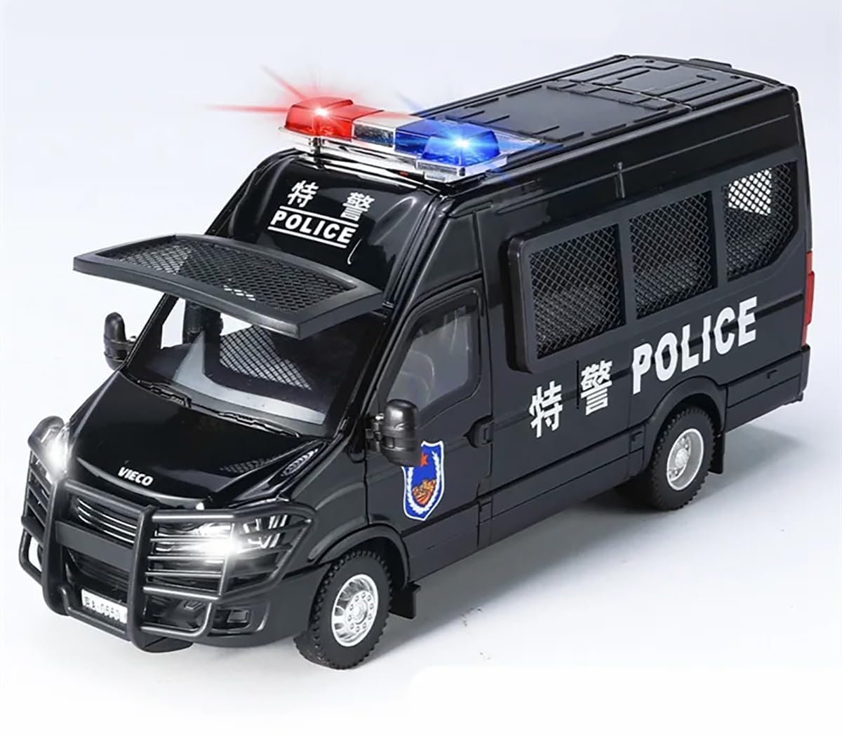 Invite 1:32 Diecast Model Alloy B-M-W M4 Metal Pull Back Car with Sound Light, Openable Doors, Toy Vehicles for Kids Gift, car for Kids [Black-Color] — Amazon image 22