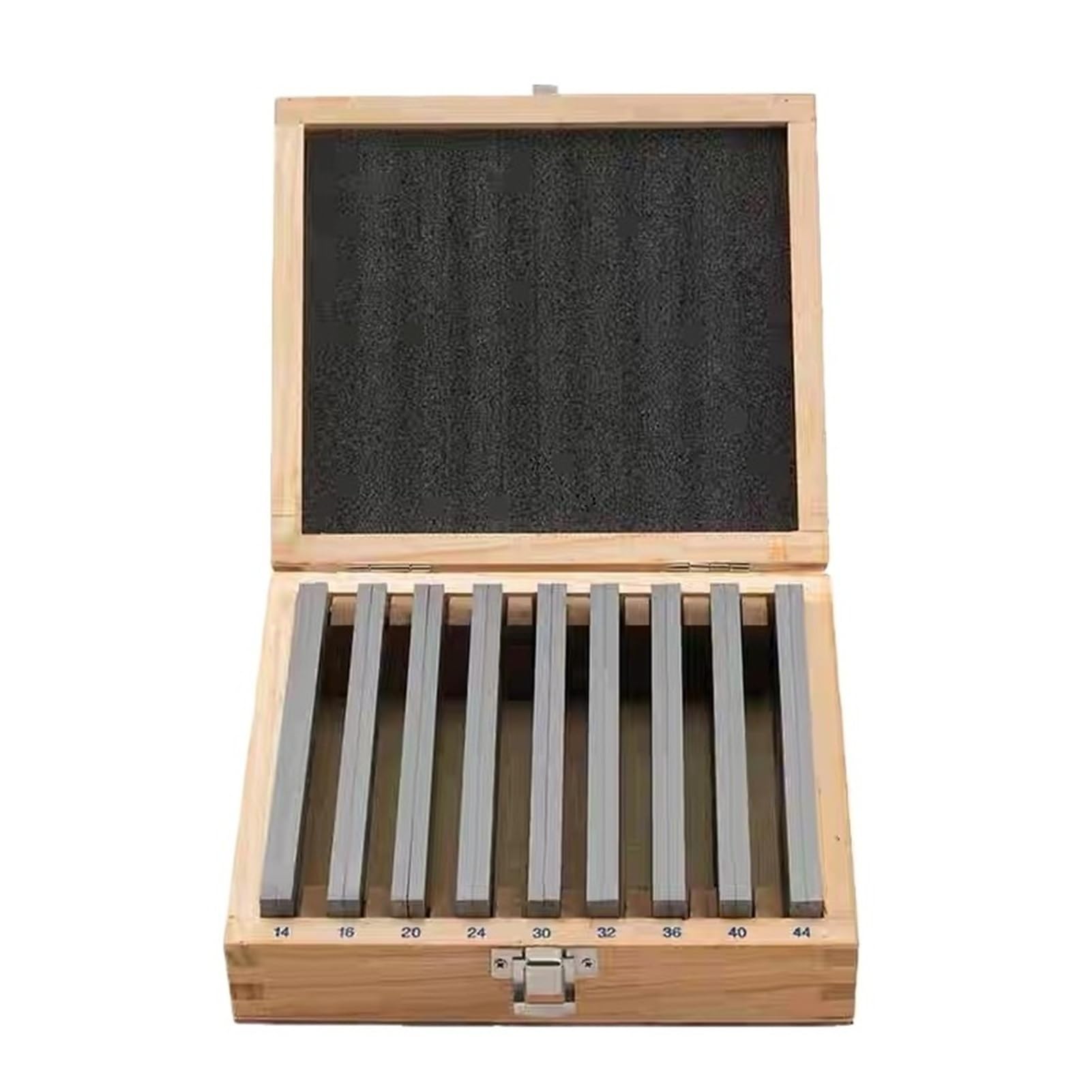 Bases paralelas Juego de 18 almohadillas de calibre paralelo de 150 x 8 x (14-44) mm for fresadora CNC