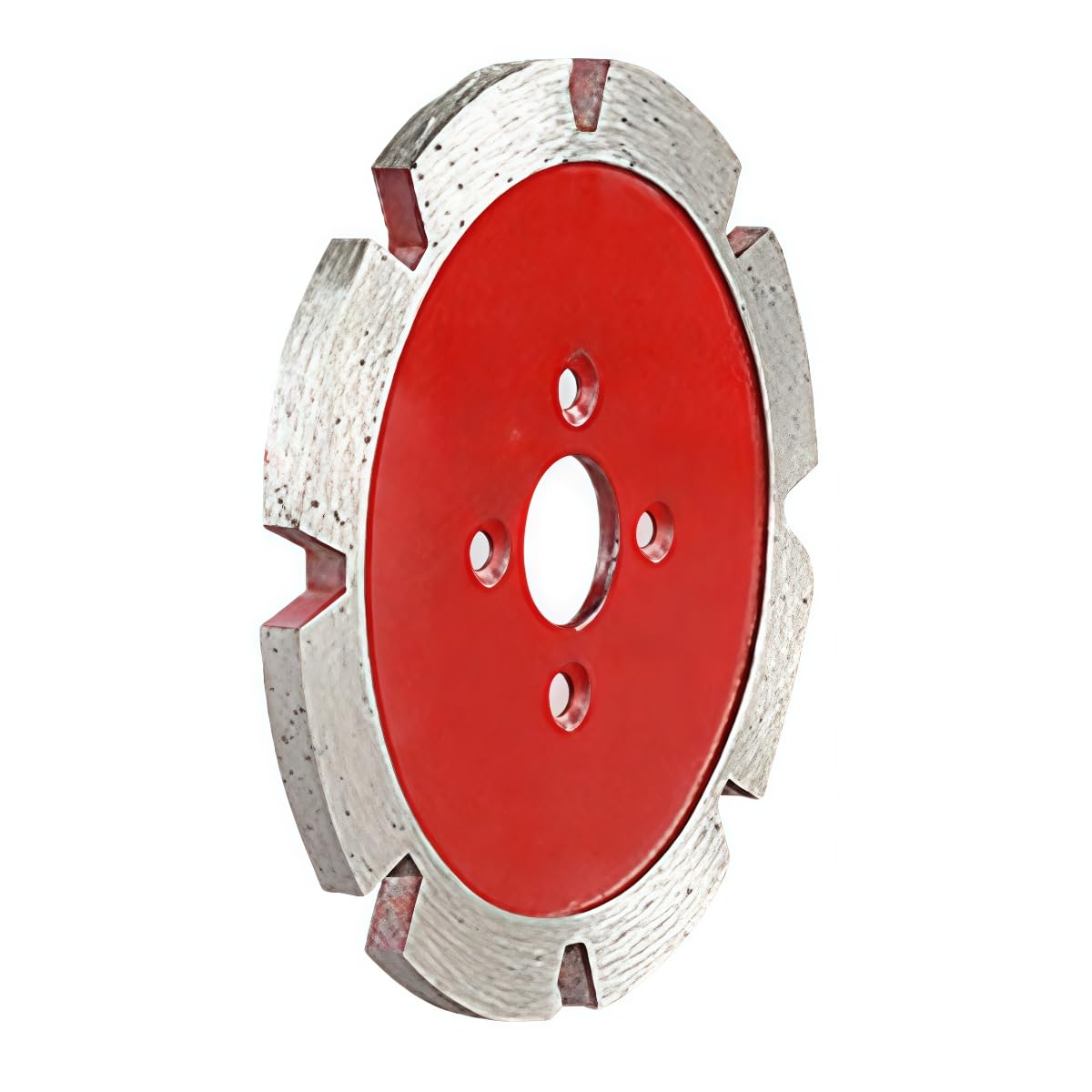 MiJunHD Diameter 110mm Diamond Thickened Saw Blade Thickness 6mm Carving Blade Slot Cutting Disc Grinding Blades for Stone Wall Concrete Floor Slotting 1Pc