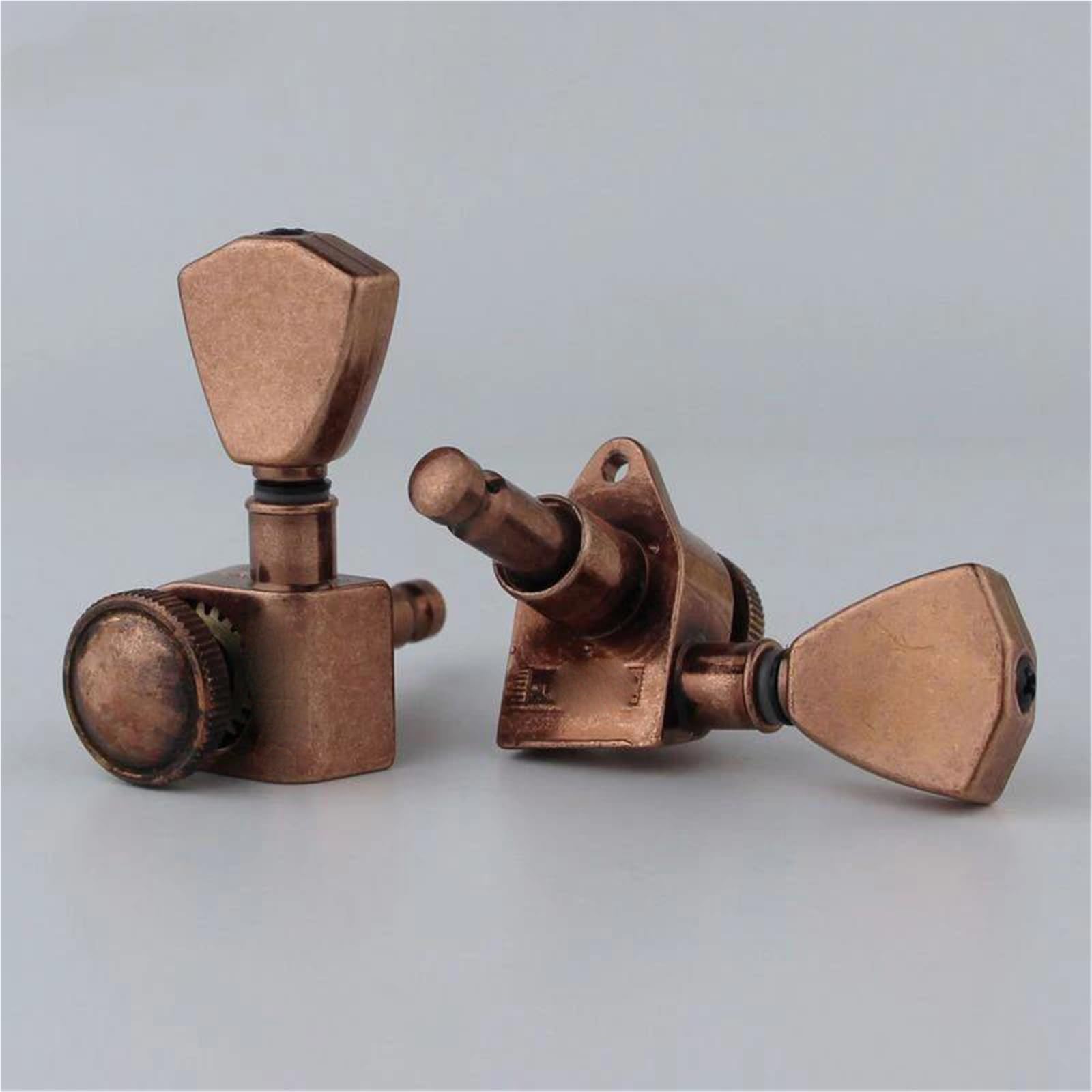 Locking Guitar Tuning Pegs Gitarren-Locking-Mechaniken (hinten Montiert) 1:21 Übersetzungsverhältnis Trapezknöpfe