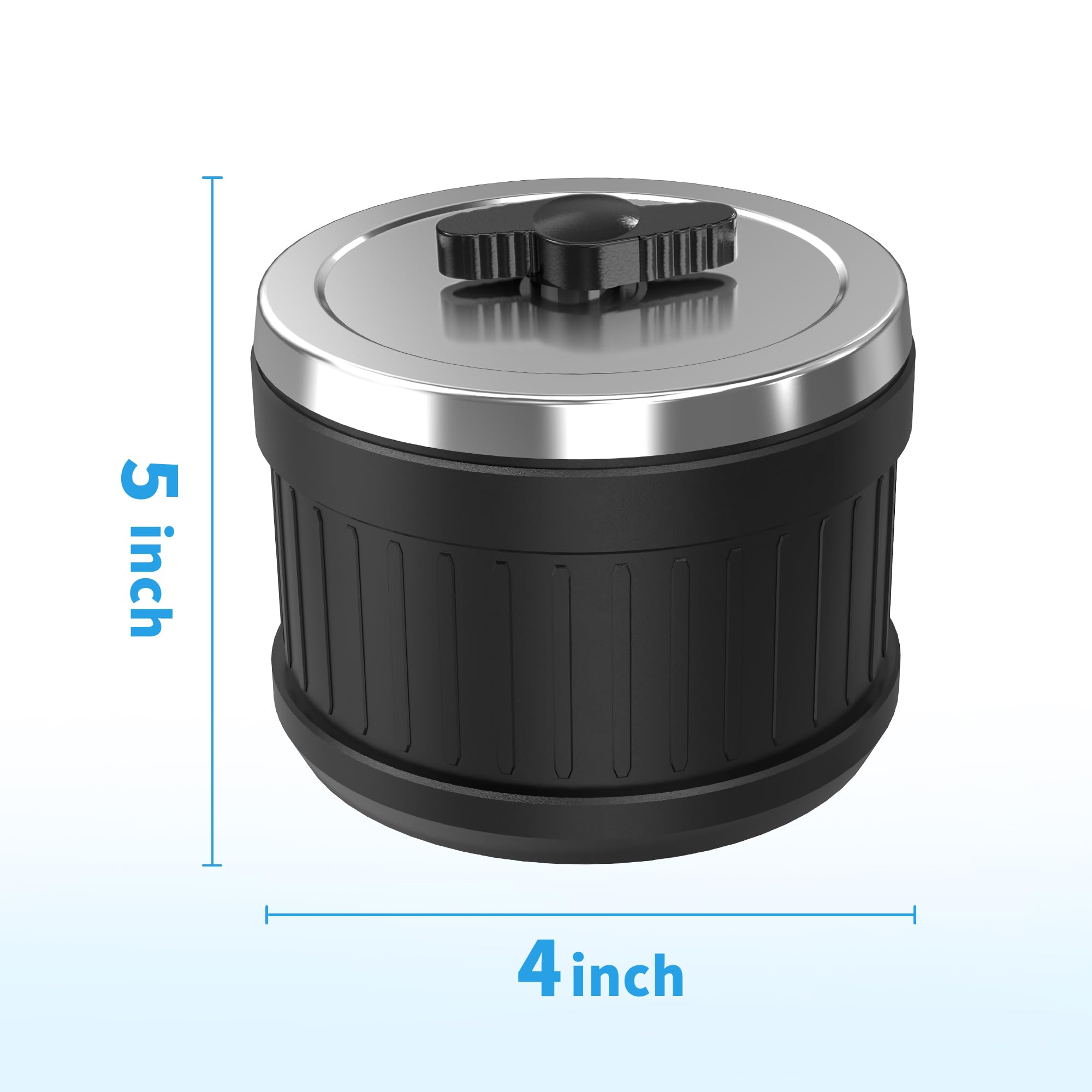 KomeStone Rock Tumbler Gummifass extra große Kapazität 1,1 kg, Ersatz-Gummifass K1 & K1 Pro Rock Tumbler