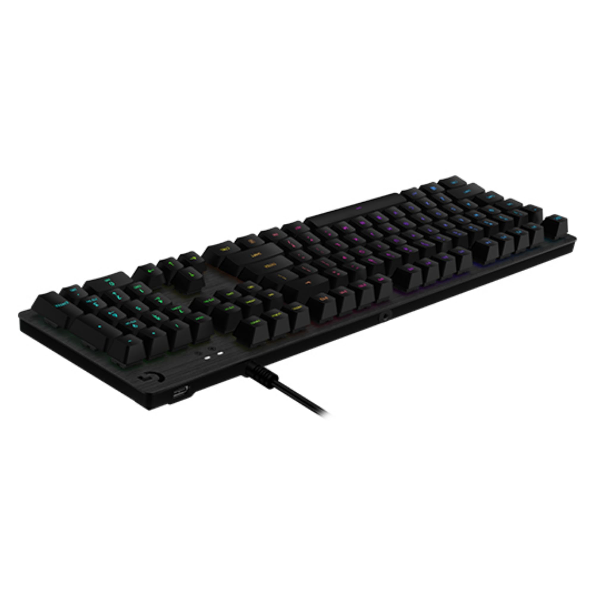Logitech G512 Tastiera Gaming Meccanica | LIGHTSYNC RGB, Tasti Retroilluminati, Switch GX Brown, Telaio Alluminio, USB, QWERTY Layout Italiano - Nero