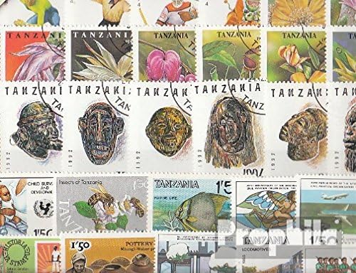 Colección De Sellos Colección De Sellos Tanzania Usados