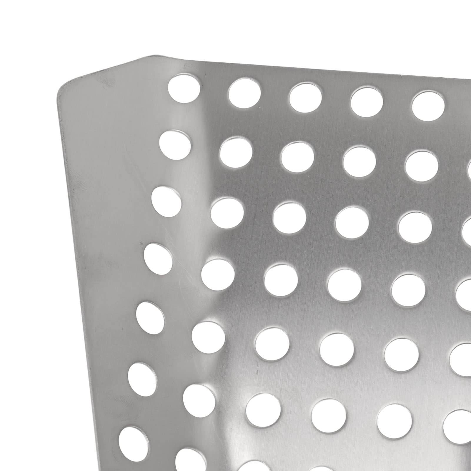 Pala para Palomitas de Maíz, Pala para Patatas Fritas de Acero Inoxidable con Agujeros, un Accesorio Imprescindible para Tiendas, Cines, Picnics y Escenarios de Máquinas de Palomitas de Maíz