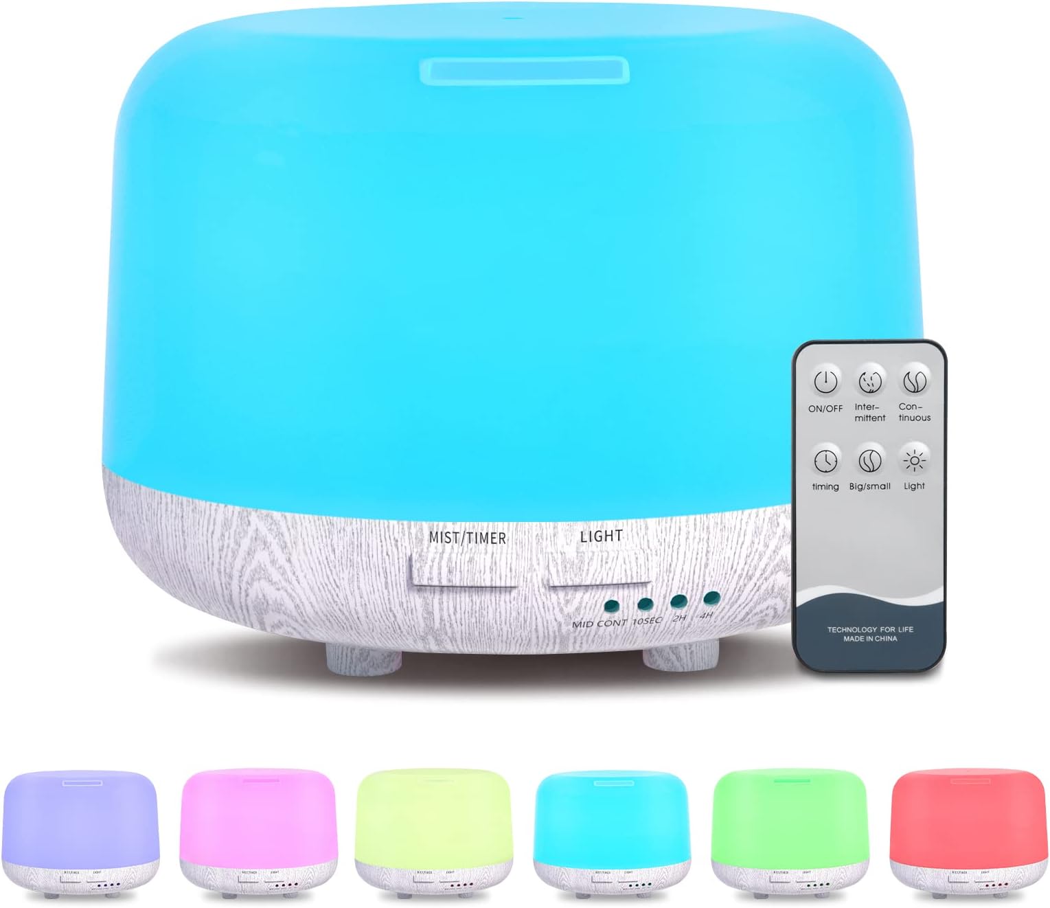 WD&CD 550ML Essential Oil Diffusers Ultrasonic Aroma Diffuser