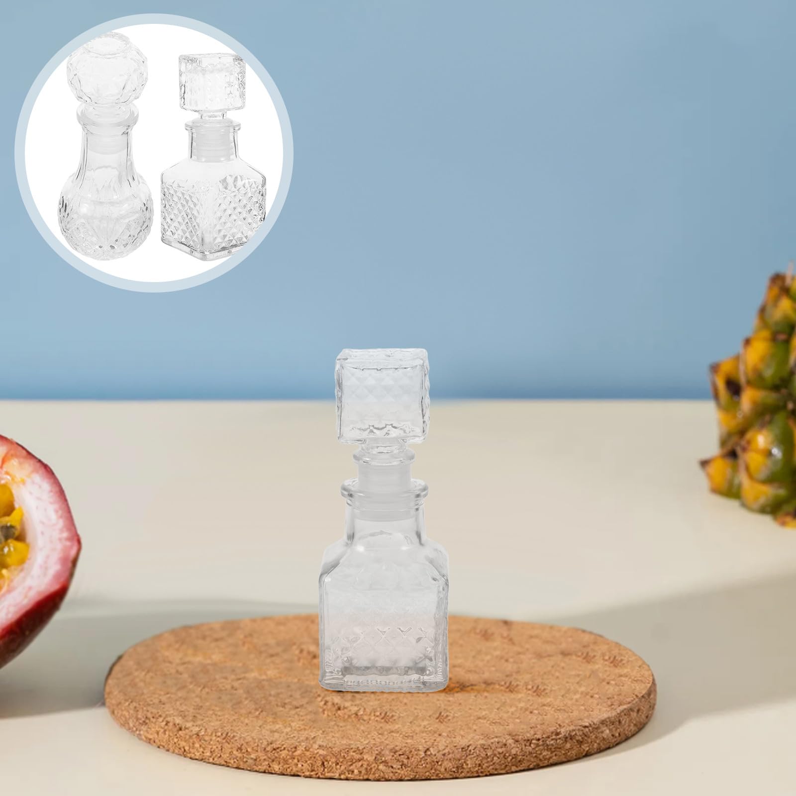Set De Decantador De Vino Tinto 50 Ml De Cristal Tapa Para Dispensador De Licor, Aireador De Vino De Bebidas Alcohólicas