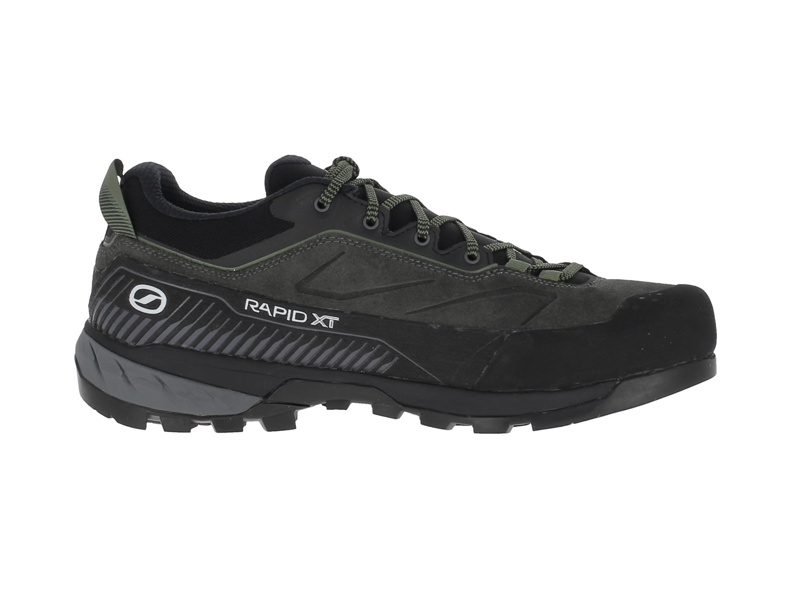Scarpa Rapid XT GTX - Zapatillas impermeables para hombre con suela Vibram y material exterior de ante | Zapatos para vía ferrata | Zapatos de senderismo