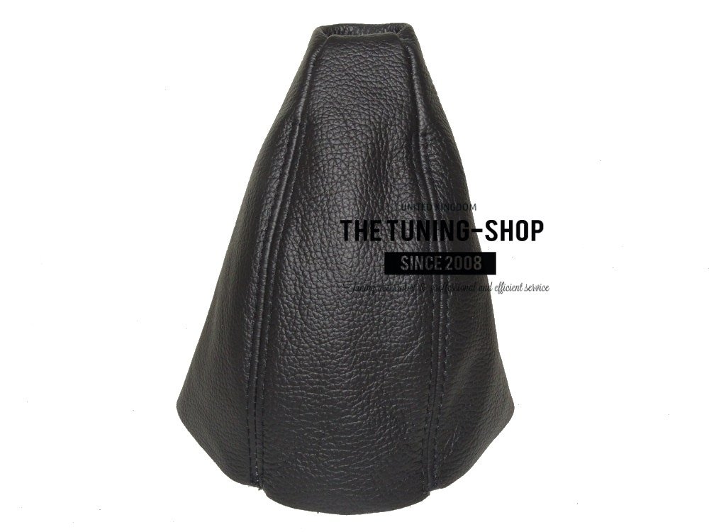 Schaltsack Schwarz Aus Italienischem Leder Für Mercedes W124 1985-1995