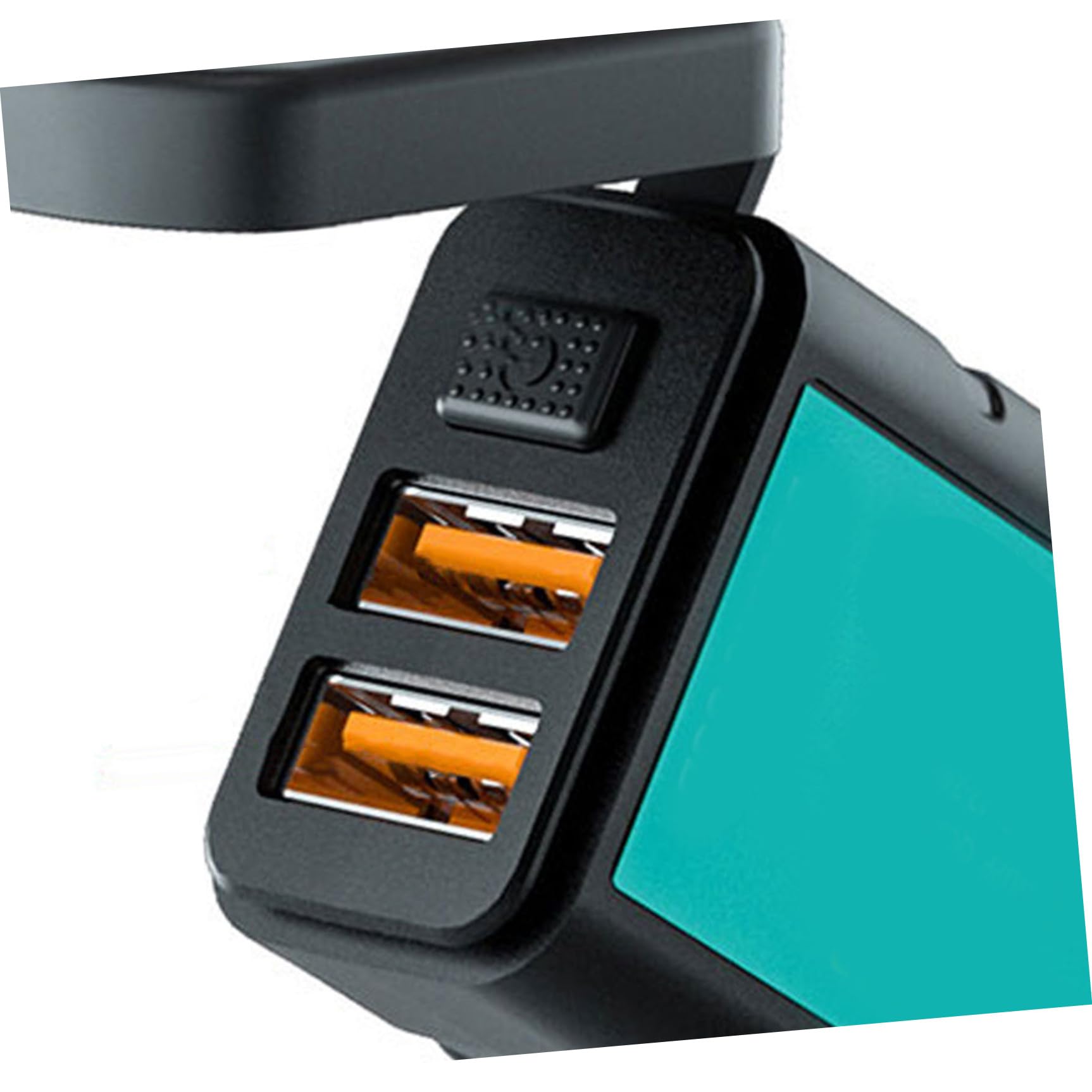 ABOOFAN Motorrad-Steckdose mit Dual-USB-buchse Kfz-ladegerät SAE Motorrad-ladeadapter wasserdichte Abdeckung für Motorrad-USB-ladegerät