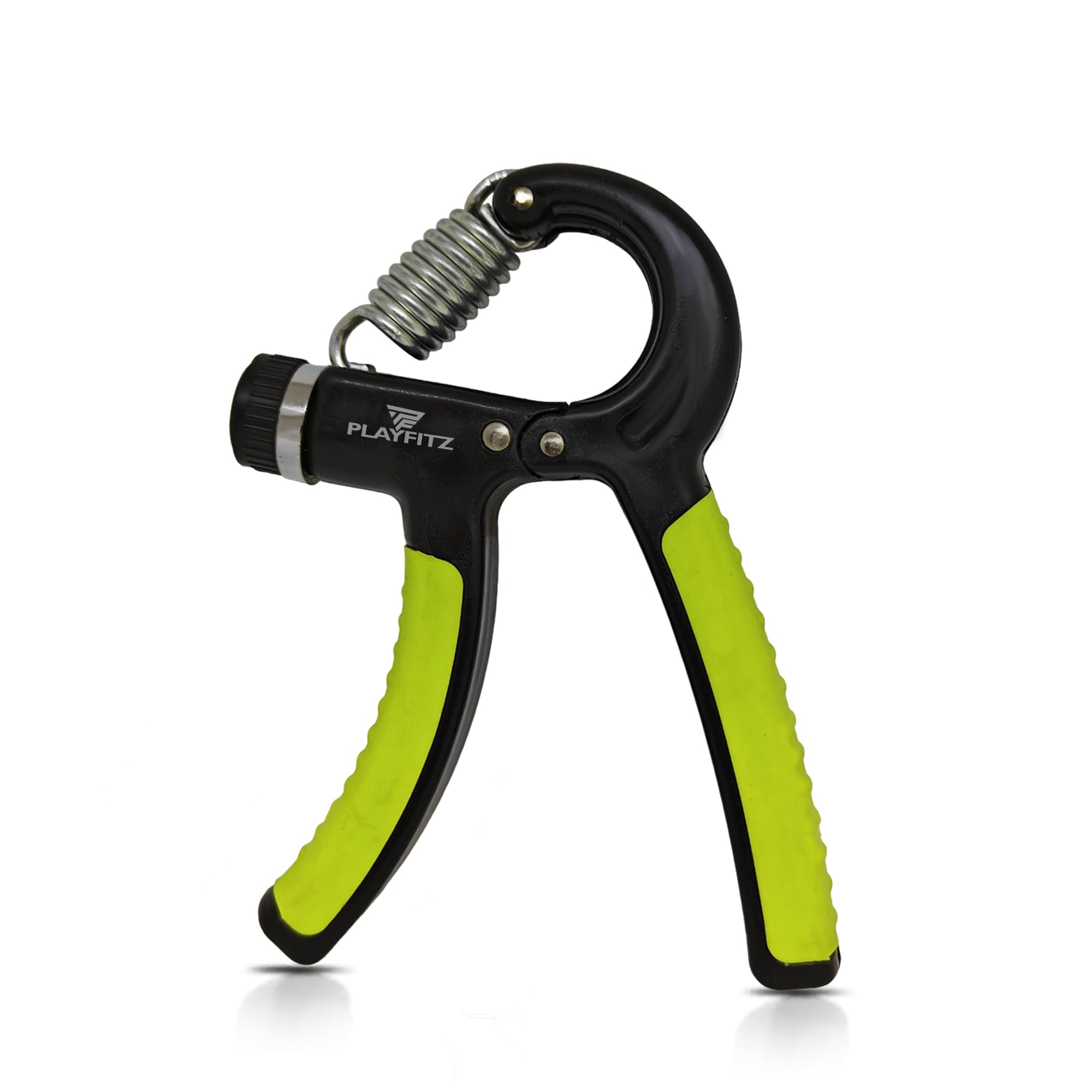 PLAYFITZ Power hand Grip Strength Trainer Adjustable Hand Gripper for Men & Women for Gym Hand Grip for Workout, Muscle Building, Finger Exercise Power Gripper Resistance 22-132Lbs (10-60kg), GREEN (B0CQFW38N3) Amazon Price History, Amazon Price Tracker