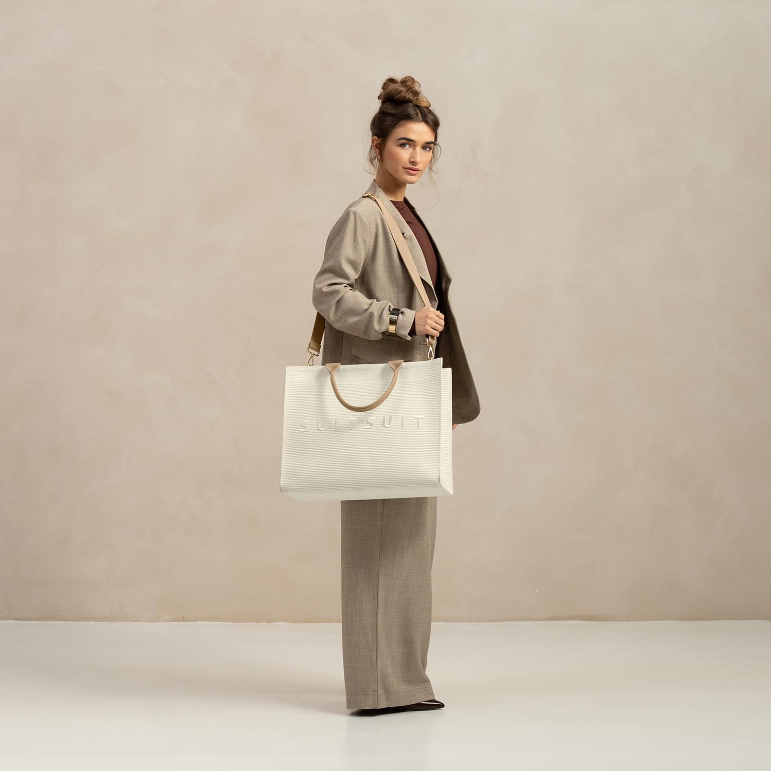 SUITSUIT - Fusion - White Swan - Reisetasche, Weißer Schwan, One size, Weiblich