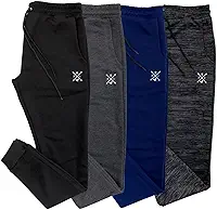 Kit 4 Calças Jogger Masculinas de Moletom Slim Confortáveis