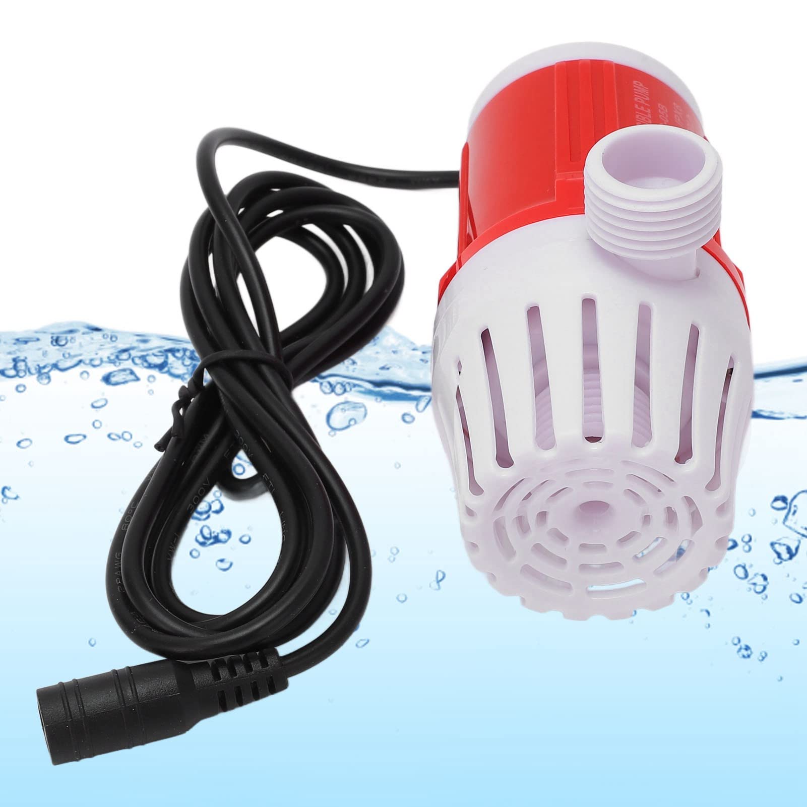 Pompa sommergibile DC 12V senza spazzole 800L/H 5M per fontana da piscina Sistema di