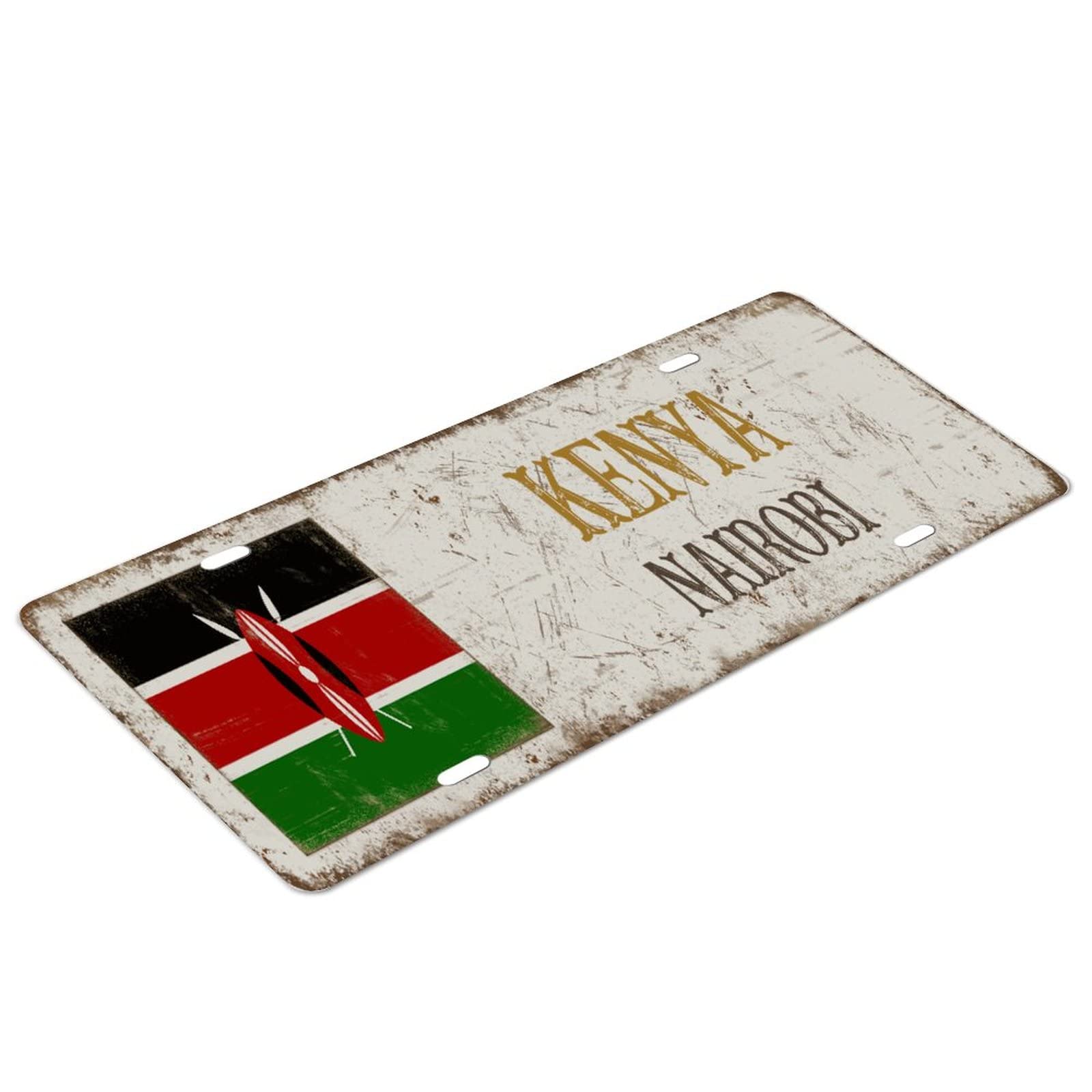 Kenya License Plate Nairobi Home Car License Plate Frame Custom