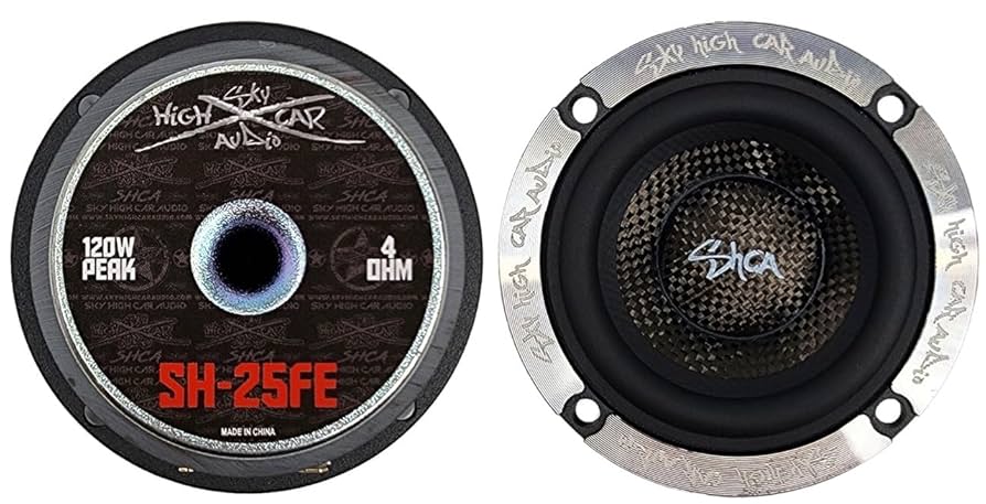 Amazon.com: Sky High Car Audio SH-25FE 2.5