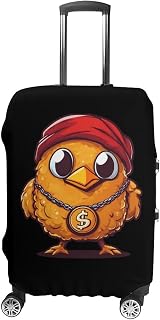 Fried Chicken Dollar Cute Luggage Cover Travel Suitcase Protector Baggage Case for Wheeled Luggage