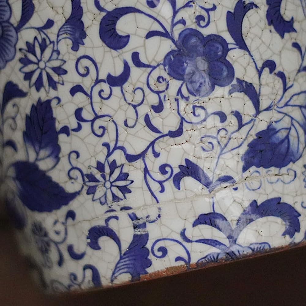 Ceramiczna okrągła doniczka na rośliny, doniczka na sukulenty, wazon na kwiaty, wiele opcji kolorystycznych, wazon na sukulenty do domu i biura (niebieski)