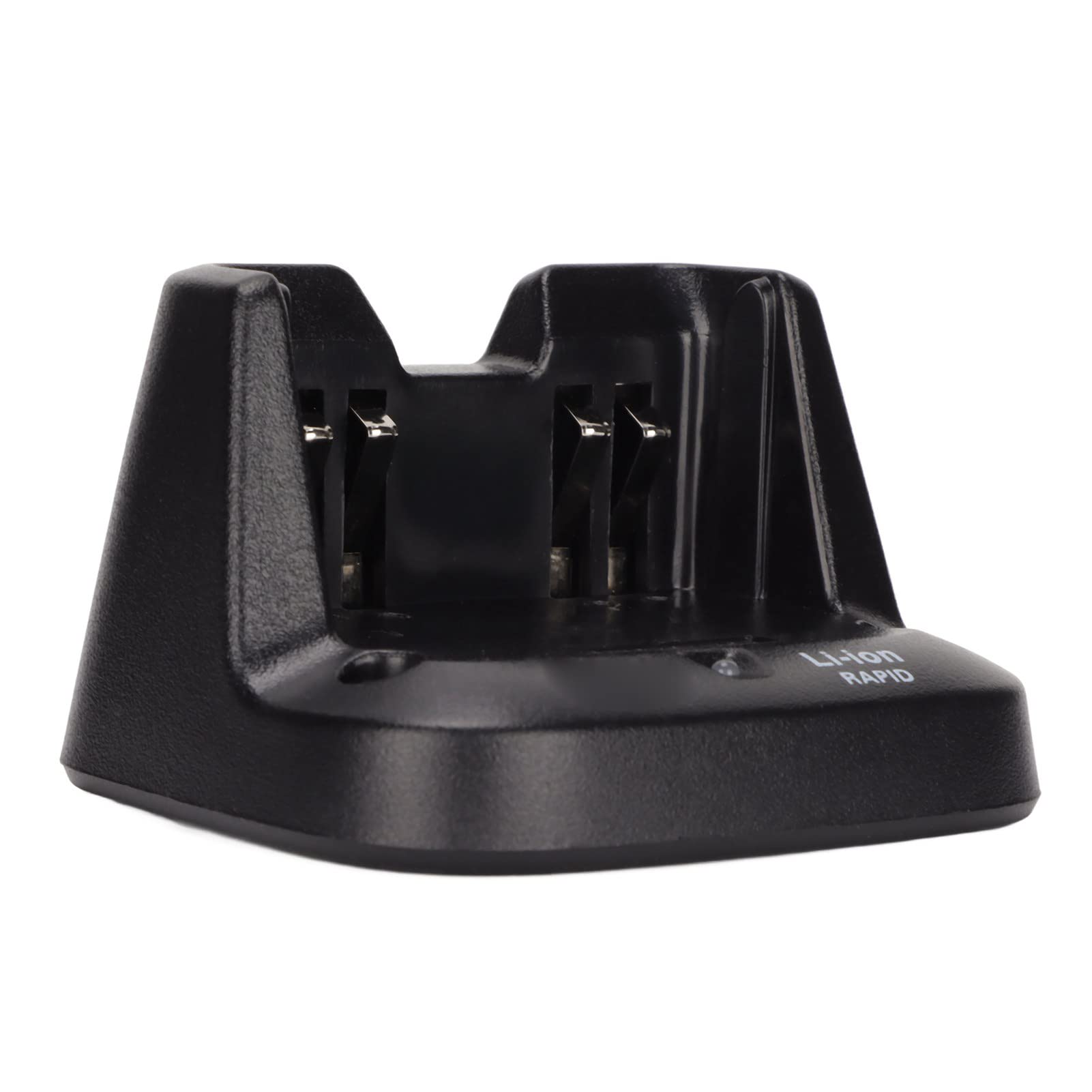 BC‑193 Chargeur Rapide Radio Bidirectionnel, Base de Charge Rapide de Bureau pour Talkie Walkie, Chargeur de Batterie pour Talkie Walkie pour Icom IC‑V8E V80 F3003(Le Noir)