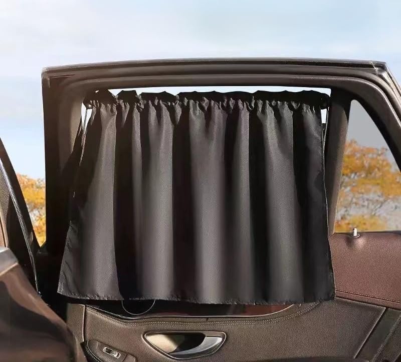 Tryagat Auto Sonnenschutz Vorhang für Nissan Note E11 2006-2013, Seitenfenster