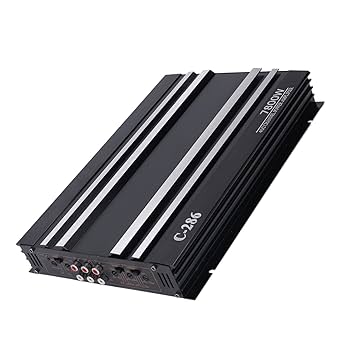 New 12V 7800W 4 Channel Aluminium Alloy Car Audio Power Amplifier Class