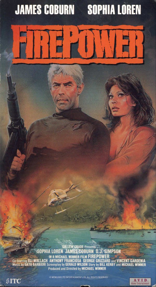 Firepower VHS USA en versión importada original para coleccionistas