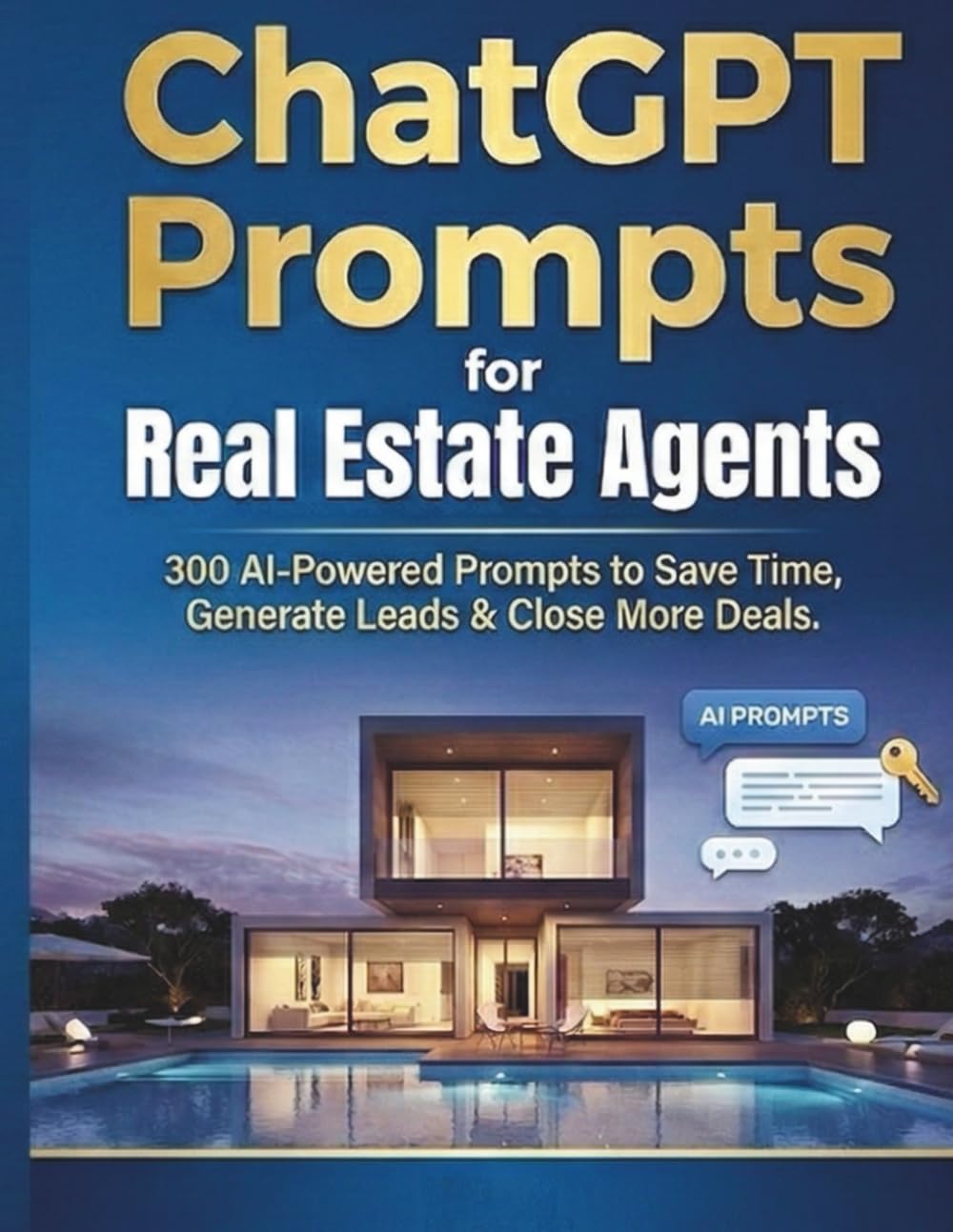 ChatGPT Prompts for Real Estate Agents: 300 AI-Powered Prompts to Save Time, Generate Leads & Close More Deals.