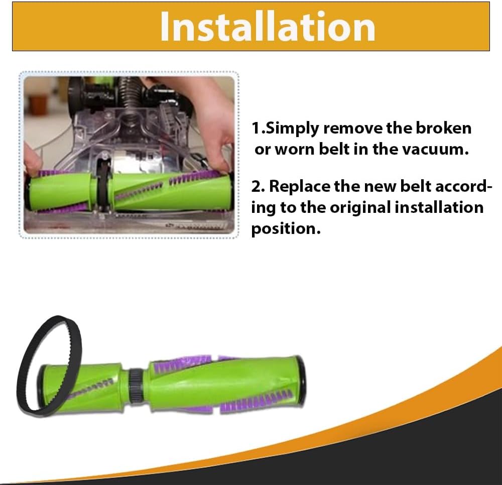 Replacement for Bissell 27909, 24613, 2790, 2475 Series Pet Hair Eraser Vacuum Cleaner Brushroll with 1 Belt