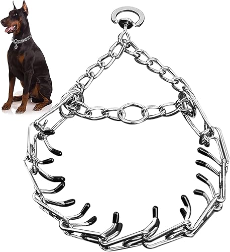 Collar de entrenamiento para perros, resistente y duradero, eficiente, ajustable y extraíble, con protección eficaz para perros, cómoda punta de