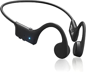 Bone Conduction Headphones, Bluetooth Open Ear Headphones with Mic, Bone Conduction Earbuds 12Hrs Playtime, IPX5 Waterproof Sport Headphone for Running, Gym, Gift asin的图片