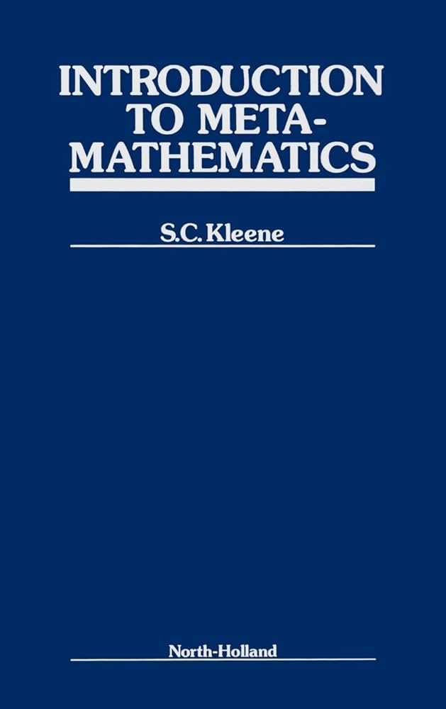Amazon | Introduction to Metamathematics (Bibliotheca