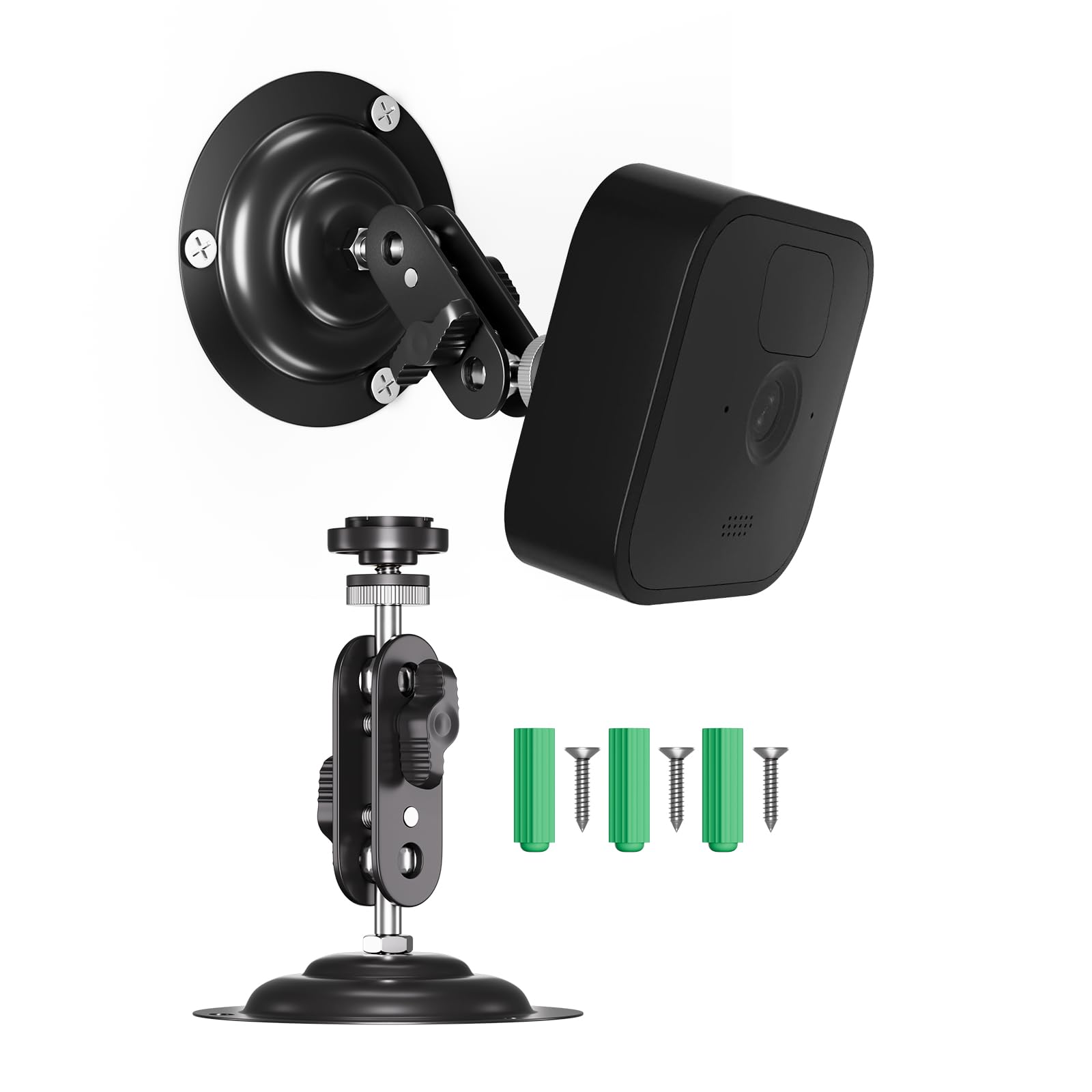 TIUIHU Supporto Per Grondaia Resistente Alle Intemperie Per Blink XT/XT2/ Blink Outdoor 3/Outdoor 4/Outdoor 2K+/Blink Mini/Mini 2, Supporto Per Fotocamera In Alluminio Regolabile, Accessorio Per - 6