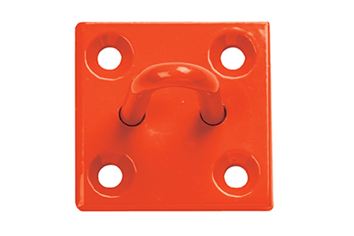 Perry Equestrian 512-PP0000RD 50 mm x 50 mm no.512/PP Chain Staple on Plate-Pack of 2 prepacked, Red