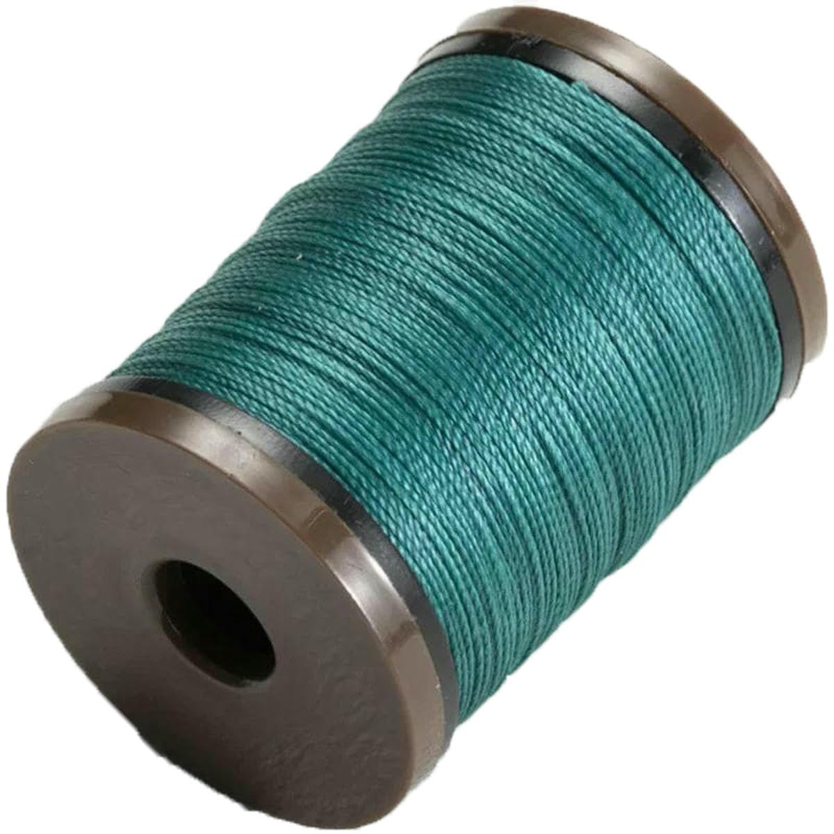 0.4-0.8mm Round Waxed Thread for Leather Craft Sewing Jewelry Round Wax Coated Thread for Braided Bracelets Leather Sewing-39- Cyan-0.4.0mm 110m