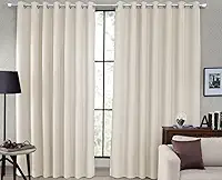 Cortina Tecido Blackout Corta Luz 80% para Sala, Quarto e Escritório 2,70 X 2,30m (Palha)