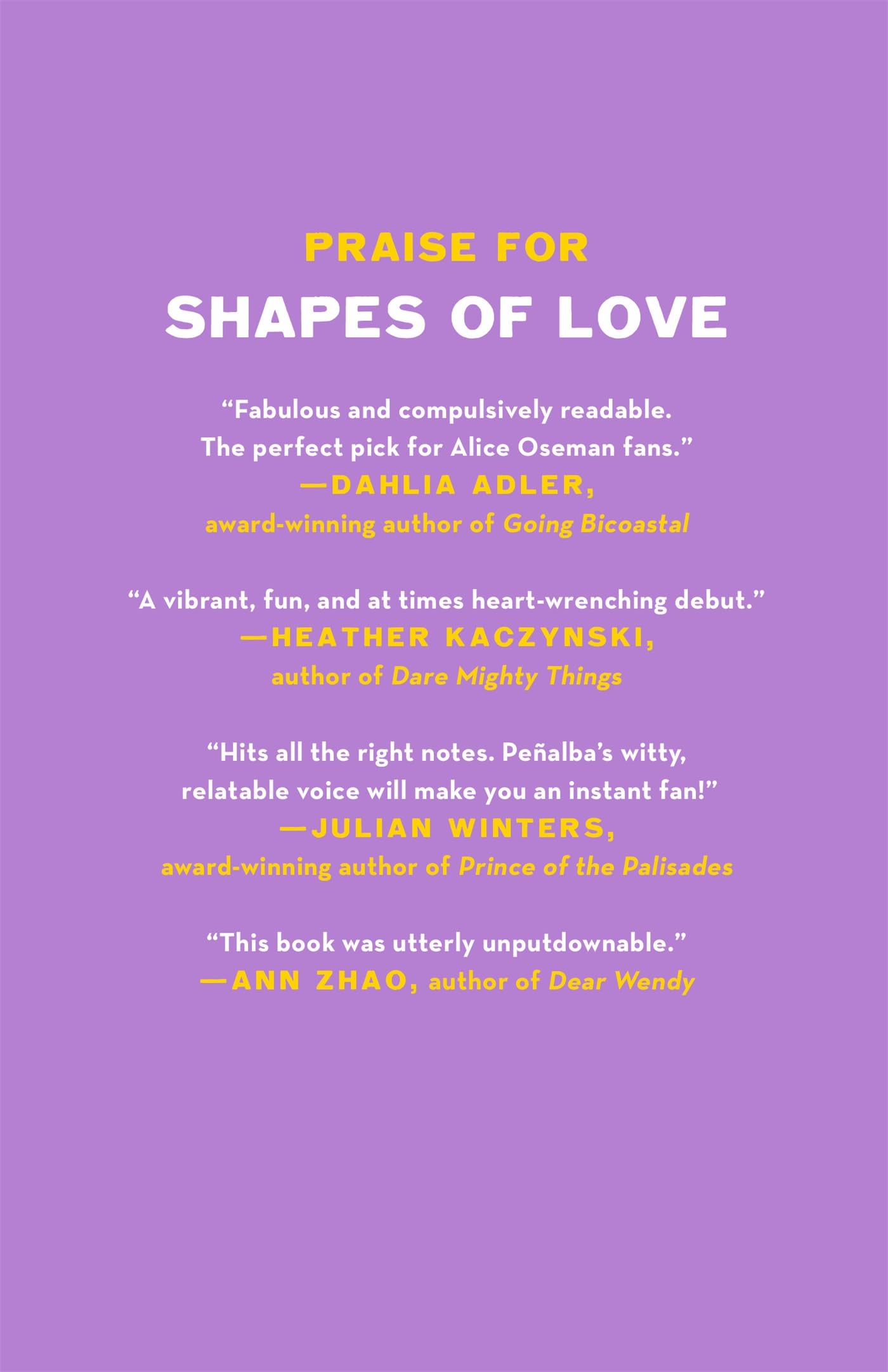 Shapes of Love: A Novel