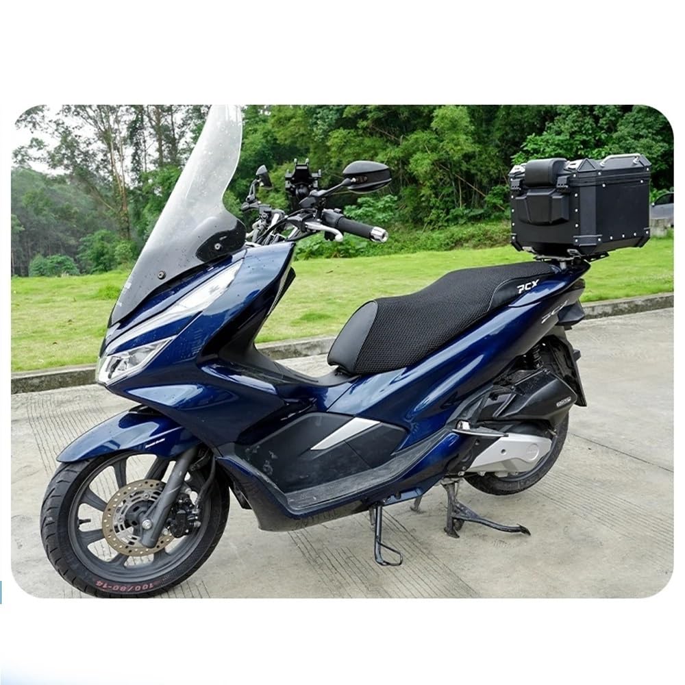 Adatto for HONDA PCX125 PCX150 PCX160 PCX 150 PCX 160 Coprisella for moto impermeabile antipolvere resistente ai raggi UV e traspirante(Black)