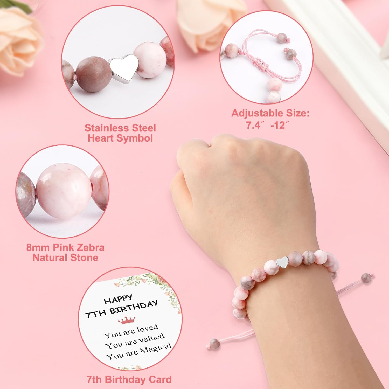 Gifts for 7 Year Old Girl, 7 Year Old Girl Birthday Gifts for Daughter, Granddaughter, Niece, 7th Birthday Gift for Girls Ideas - Image 5